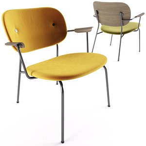norm menu lounge chair 3D model