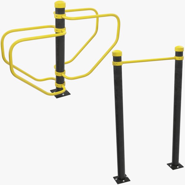 3D Street Workout Equipment Collection V1