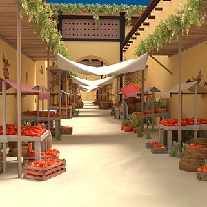 3D sand marketplace east