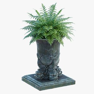 3D Blashfield planter
