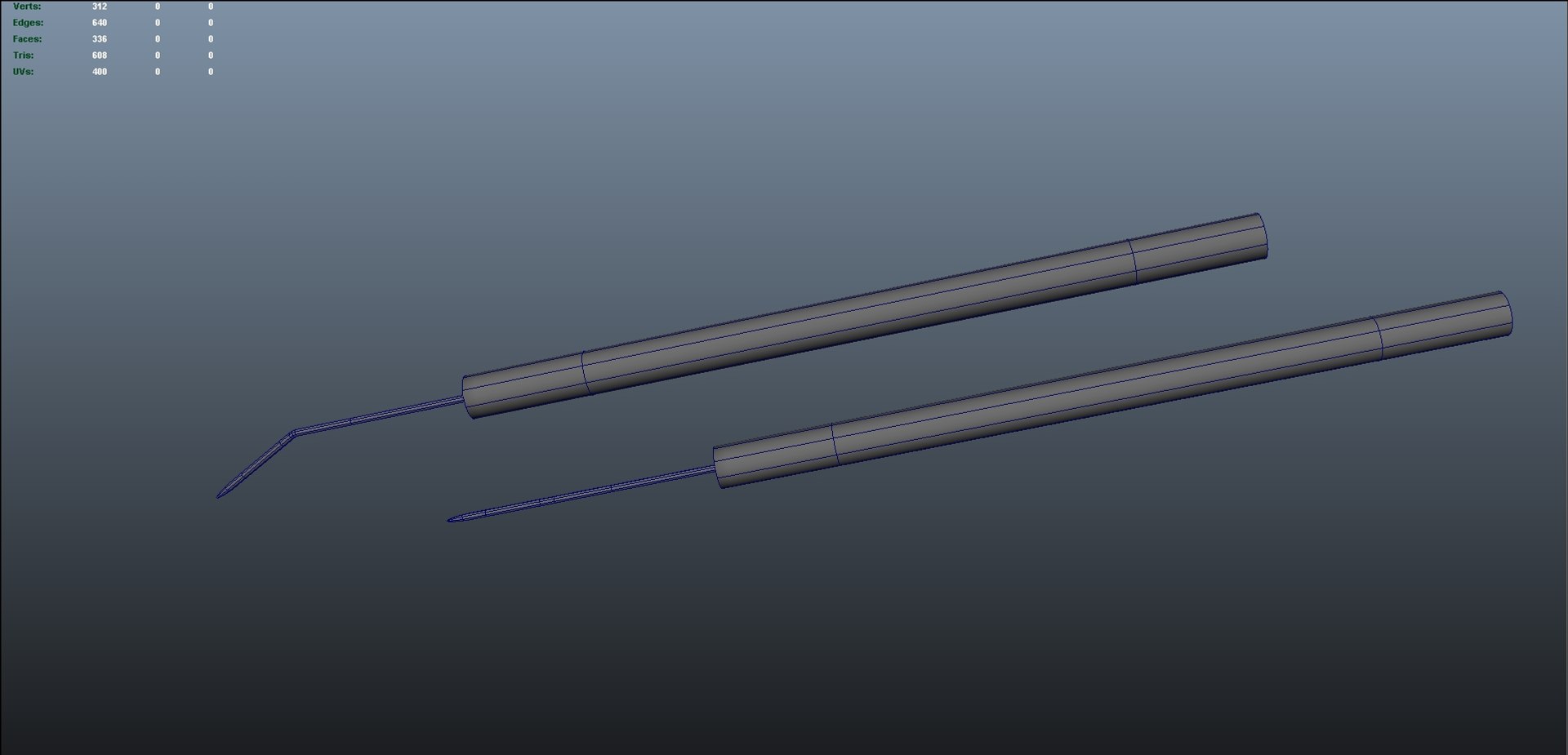 3D Tungsten Bent TurboSquid 1787978