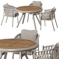 sette garden karel round table and chair