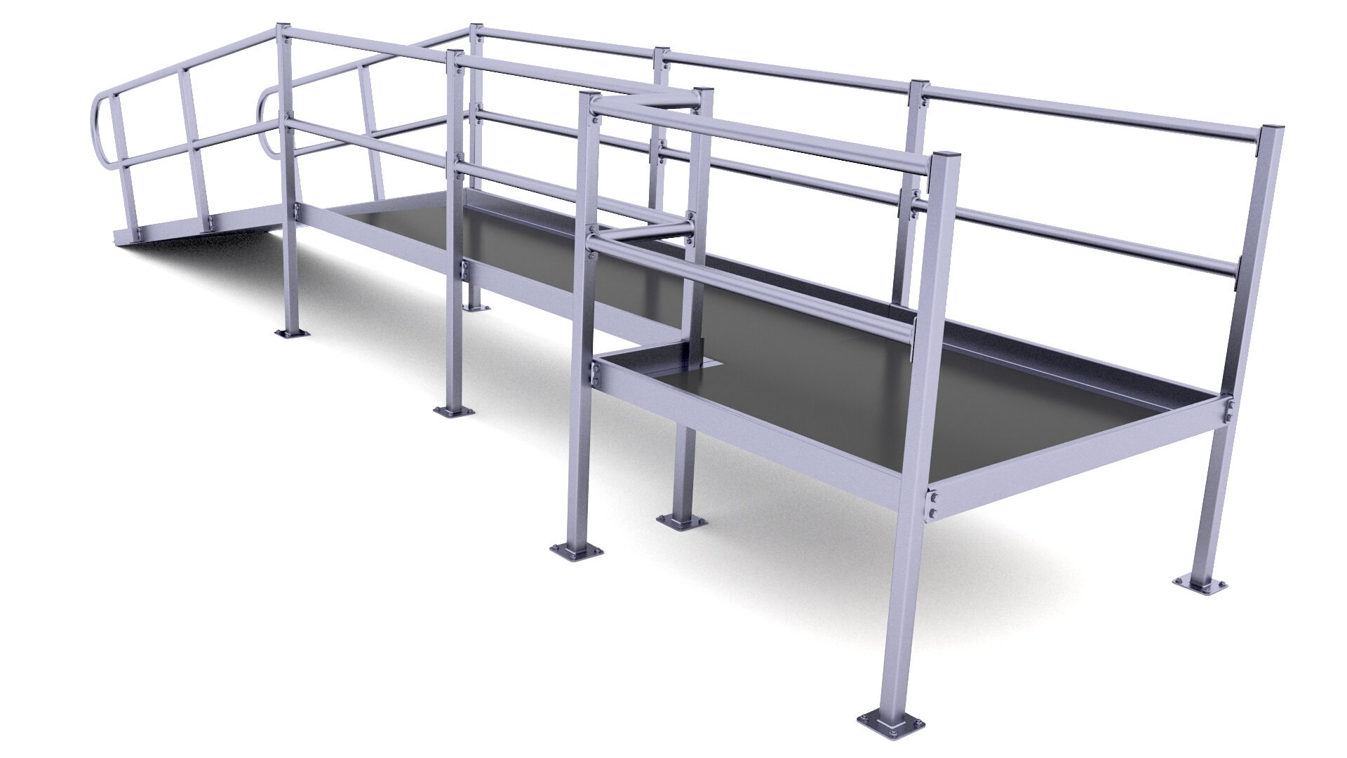 3D Model Wheelchair Ramps V5 - TurboSquid 2414393