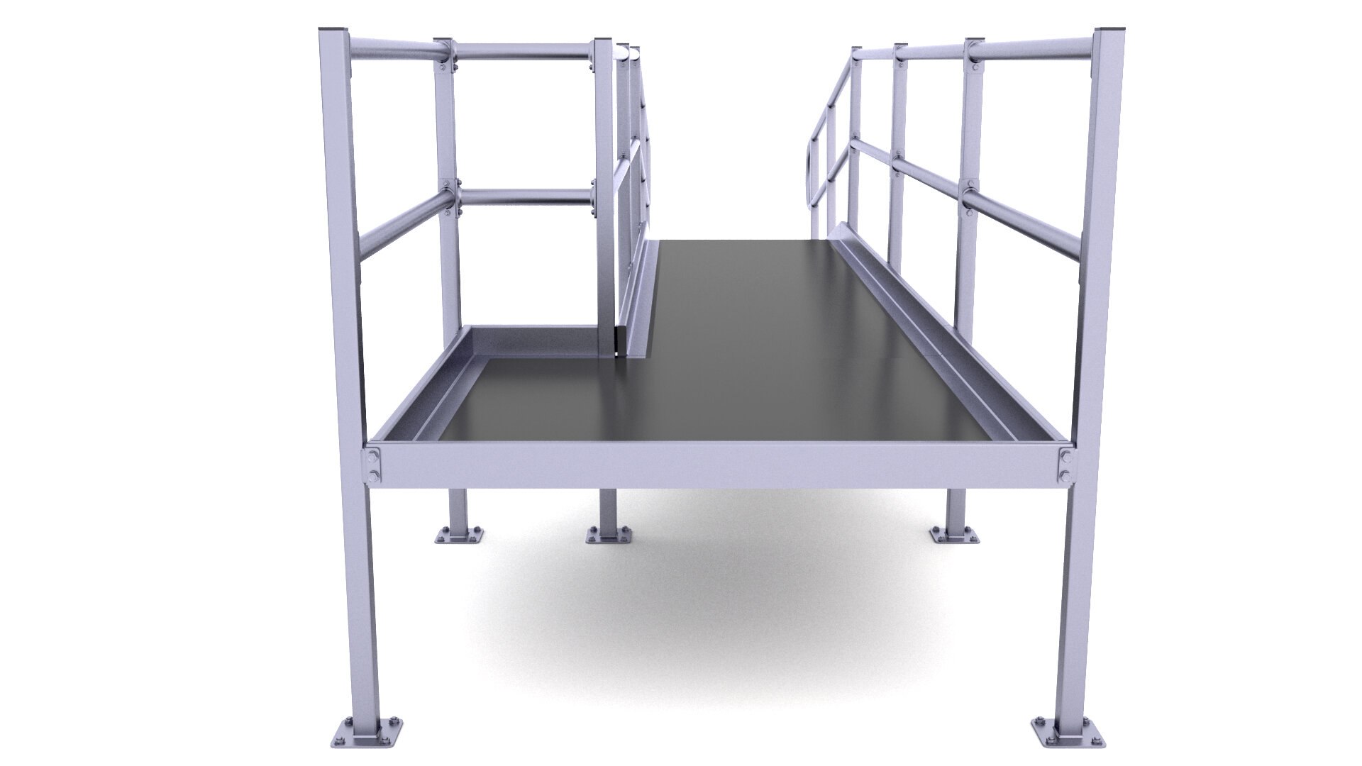 3D Model Wheelchair Ramps V5 - TurboSquid 2414393