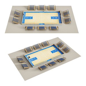Basketball coart model