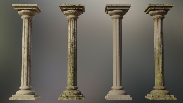 無料Ancient Columns Asset Pack3Dモデル - TurboSquid 1807285