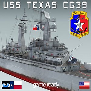 3d uss texas cgn-39 sh-60
