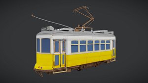 Old European Tram model