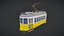 Alte europäische Straßenbahn