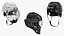 Hockey Helmets 3D Models Collection