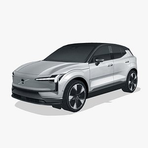 3D model Volvo EX30 2025