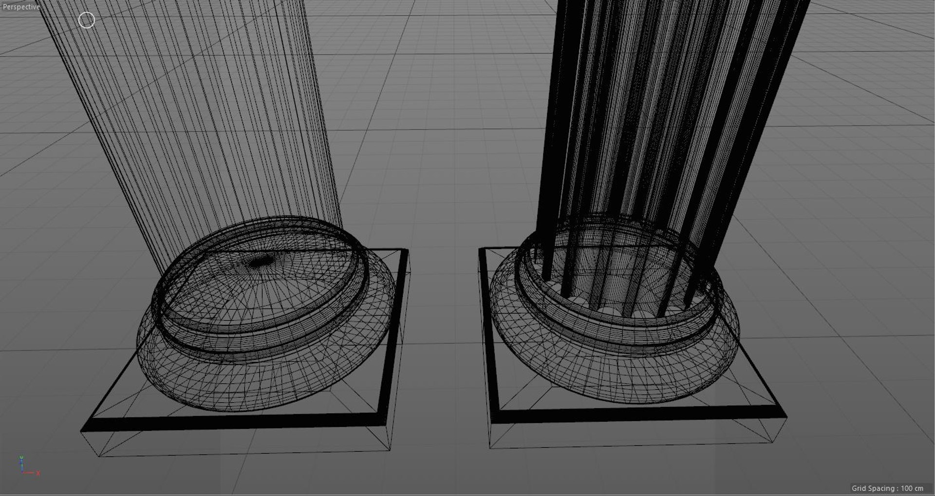 Column architecture 3D model - TurboSquid 1626292