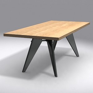 3ds max table em jean