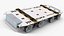 White Omnimove Mobile Platform KUKA Rigged for Cinema 4D