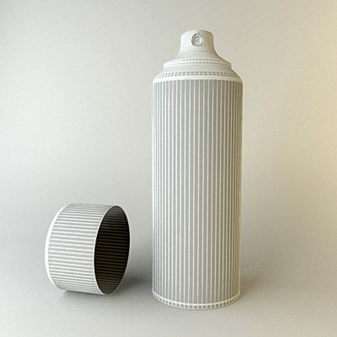 Spray Cans Wall Dxf