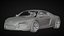 2010 Audi R8 FSI Quattro modelo 3D Supercarro diário Pioneer