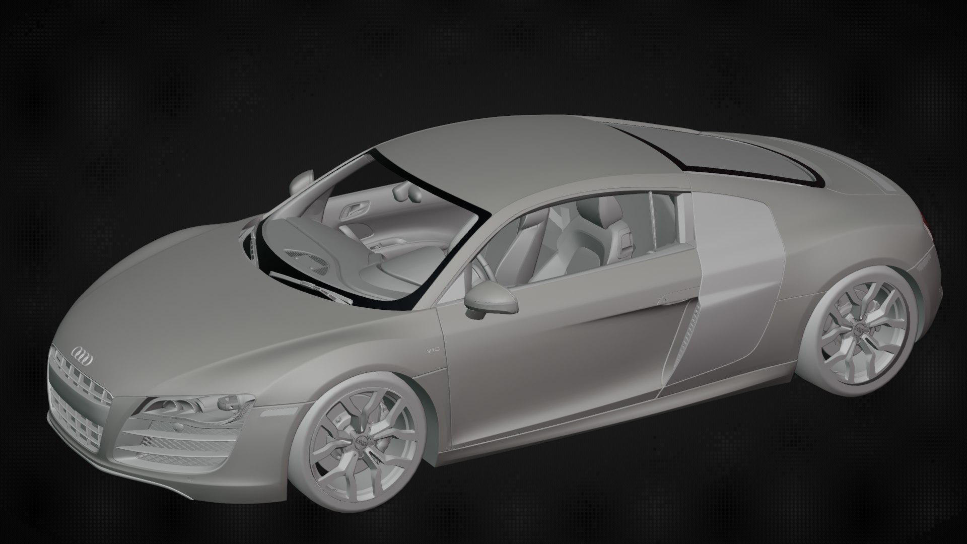 2010 Audi R8 FSI Quattro 3D Model  Everyday Supercar Pioneer 3D model https://p.turbosquid.com/ts-thumb/Ox/z5awDq/sH/solidrender10/png/1778261308/1920x1080/fit_q87/1ad49decbbba4b62ec80cf15cb6755498d1ce4e7/solidrender10.jpg