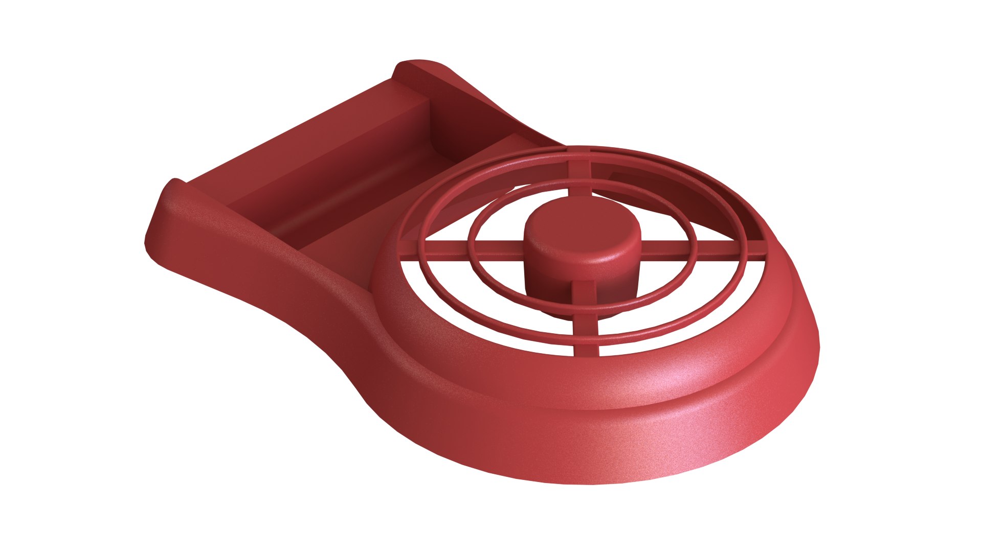 Handle Held Fan Case 3D Model - TurboSquid 1290522