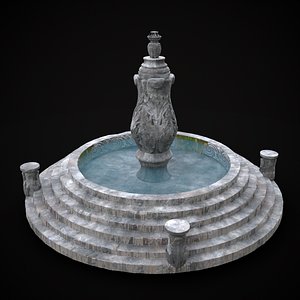 Floral Water Fountain