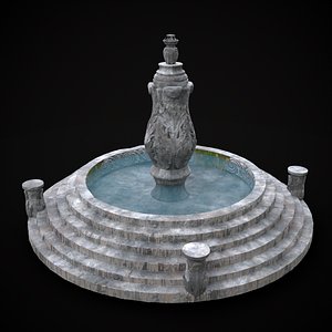 Floral Water Fountain
