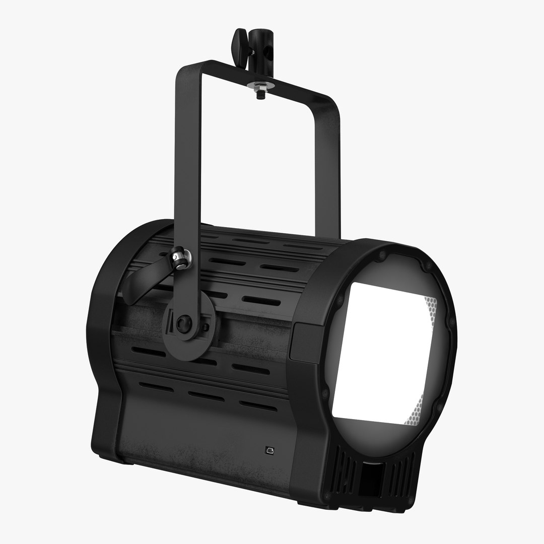 Studio Fresnel Light Generic 2 3D Model 3D model preview