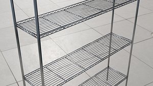 3D Metal Shelf model