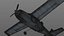 Monomotor de avião Cinema 4d Rigged