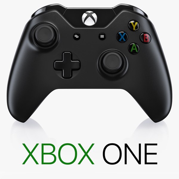Microsoft Xbox One S Manette Modèle 3D - Télécharger Électronique