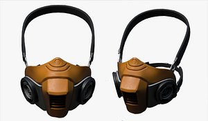 3D model fashion mask