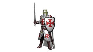 Knights Templar Crusader 4 3D