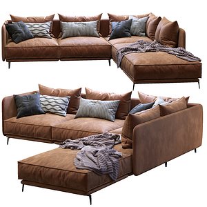 sofa k2 arflex 3D model