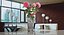 3D flowers vases model