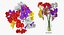3D flowers vases model