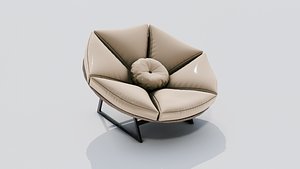 flower chair 3D model