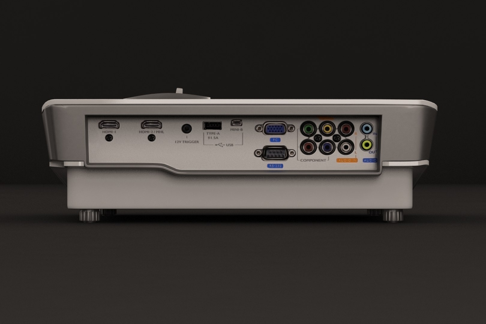 Projector Benq W1070 3D Model - TurboSquid 1411906
