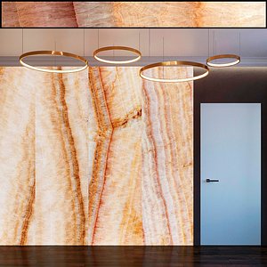 wall panel set 67 3D model