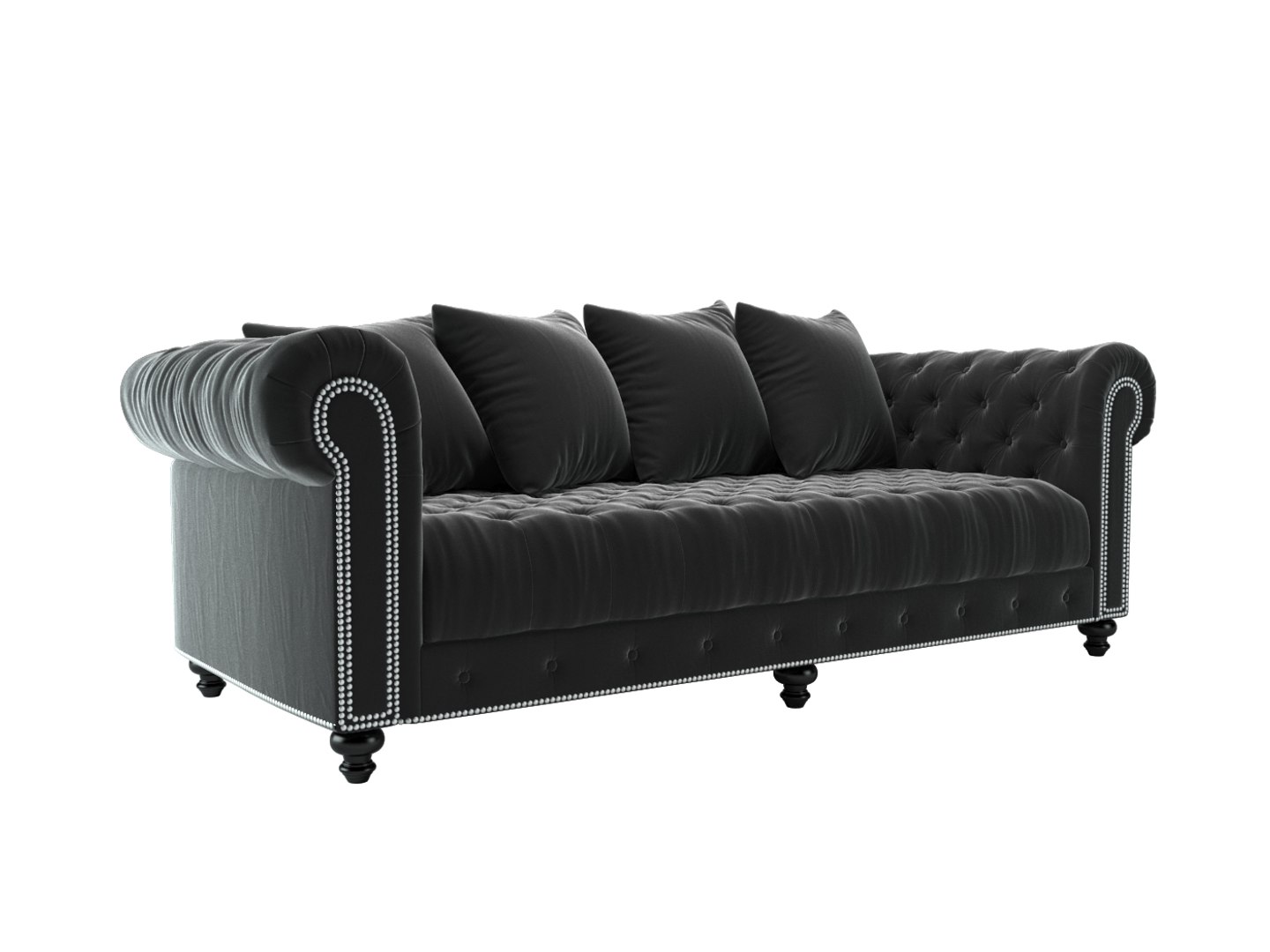 3D sofa wakefield regalsmoke model - TurboSquid 1223210