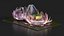 Wujin Lotus Building Night Lights On