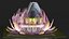 Wujin Lotus Building Night Lights On