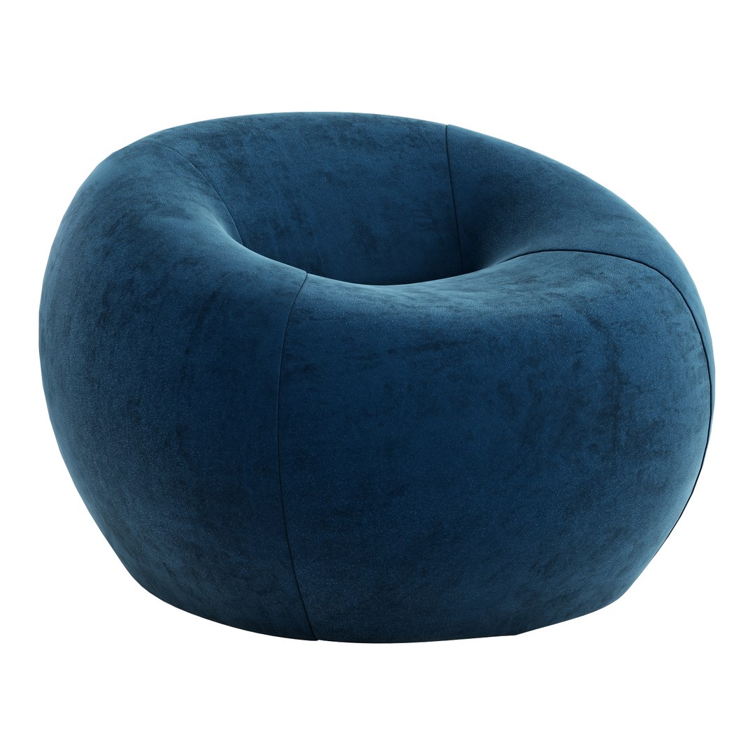 BandB Italia Up 2 Armchair 3D Model - TurboSquid 2333276