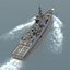 nato warships ship 3d 3ds