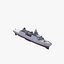 nato warships ship 3d 3ds