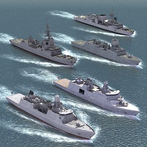 NATO WarShip Set01