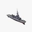 nato warships ship 3d 3ds