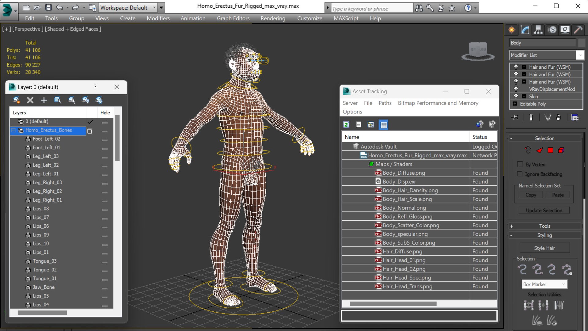 Homo Erectus Fur Rigged 3D model https://p.turbosquid.com/ts-thumb/Oy/ZWLXlr/VZ/homoerectusfurrigged3dsmodel030/jpg/1706043256/1920x1080/fit_q87/4946fab9c4fa4bad044f2f7caf21bfe4a8f54f7a/homoerectusfurrigged3dsmodel030.jpg
