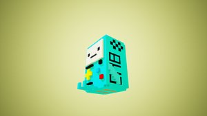 BMO Voxel Art - Adventure Time 3D