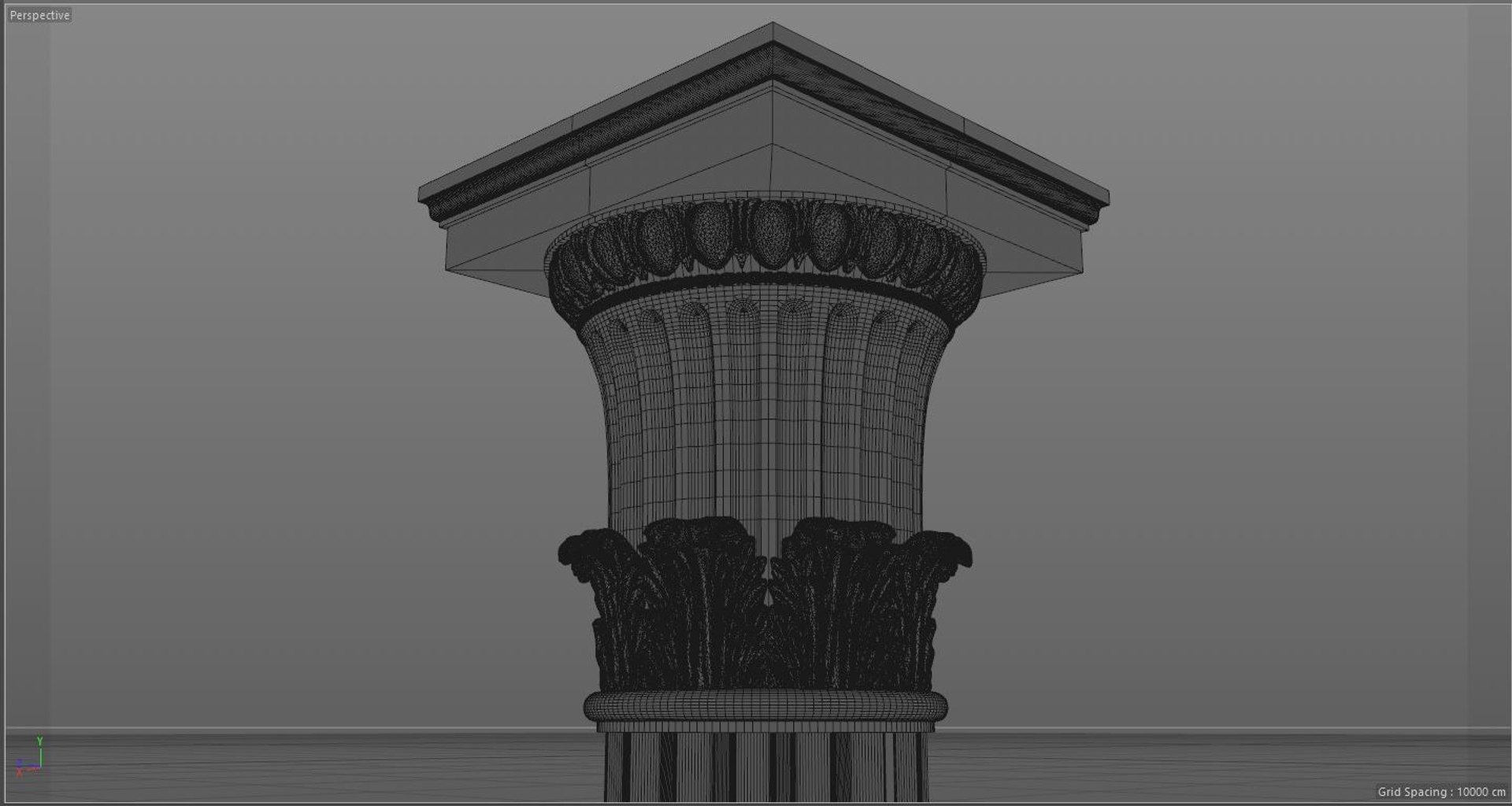 3D Column Architecture Model - TurboSquid 1493613