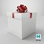 Geschenkbox – Quadratisch mit fester Schleifenrosette