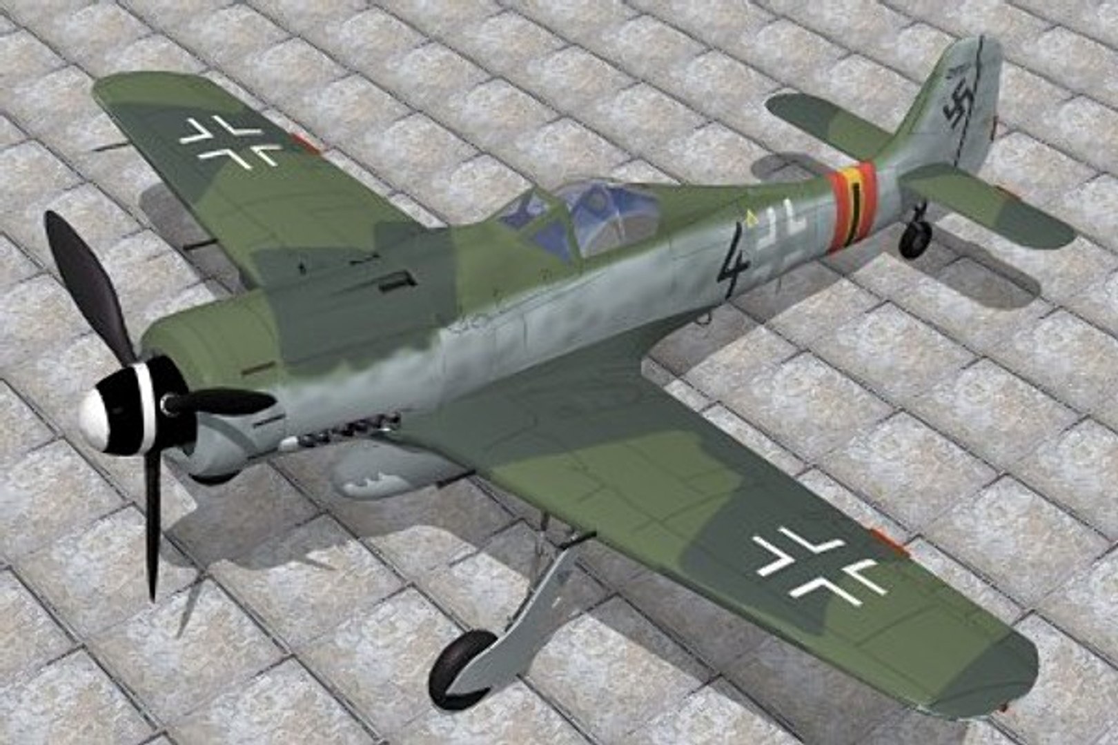 3d Model Focke Wulf