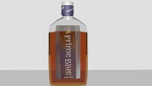 free ma model prime blue whiskey bottle